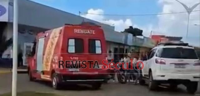 Mulher fica ferida em acidente ocorrido quinta-feira na avenida Melvin Jones em Vilhena