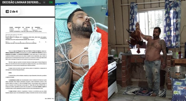 Justiça concede liminar e determina providências imediatas ao Estado de Rondônia e ao Município de Vilhena quanto à paciente em estado grave