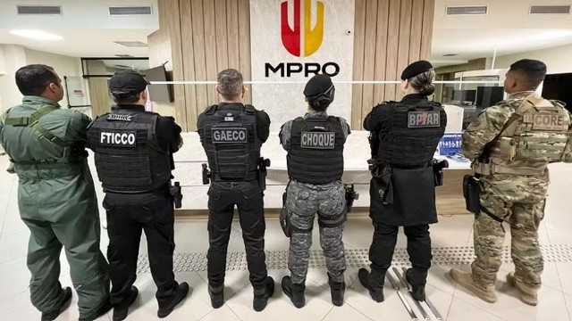 Megaoperação contra facções tem prisões e buscas em Rondônia, Amazonas e Paraná