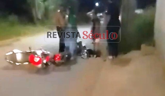 Motociclista fica ferido após colisão na Avenida 34, em Viliana