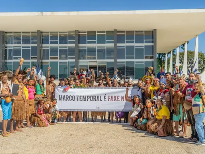 Indígenas promovem mobilização em todo o país contra marco temporal