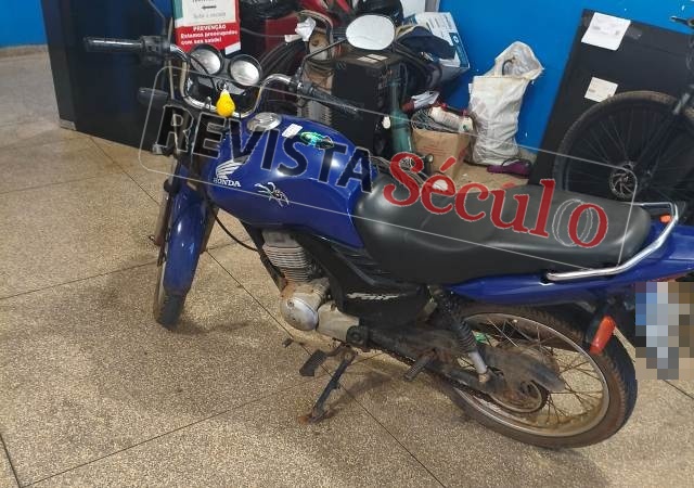 PATAMO recupera moto roubada e aprende simulacro de arma de fogo em Vilhena