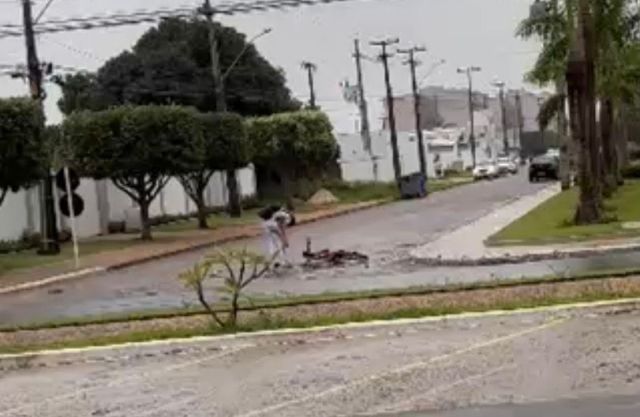 Família busca identificar motorista que atropelou adolescente ciclista e fugiu em Vilhena