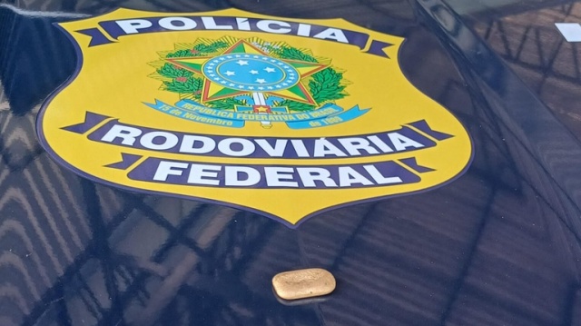 PRF em Rondônia apreende ouro ilegal na BR-364 na cidade de Vilhena