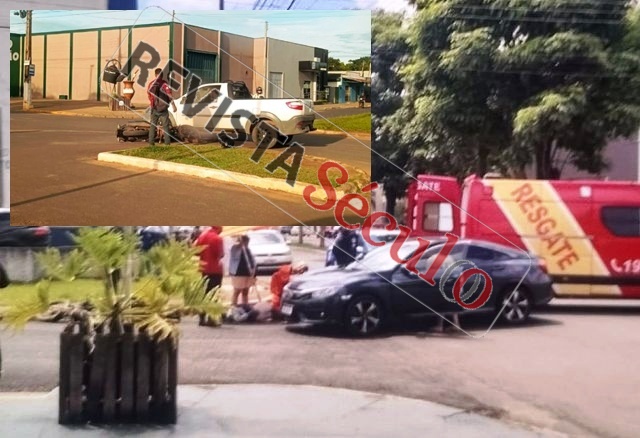 Polícia registra dois acidentes em pontos distintos de Vilhena nesta quinta- 19 de Fevereiro