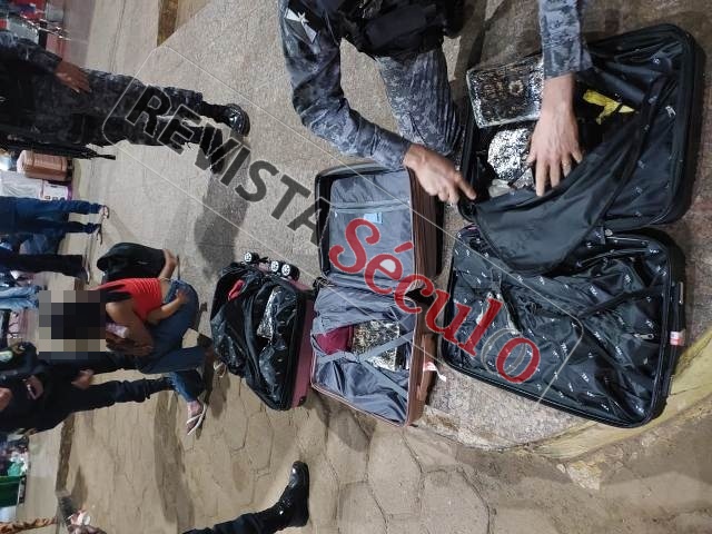 PATAMO apreende quase 29 quilos de drogas com passageira de ônibus em Vilhena