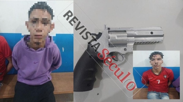 PM prende quatro assaltantes após roubo em barbearia de Vilhena