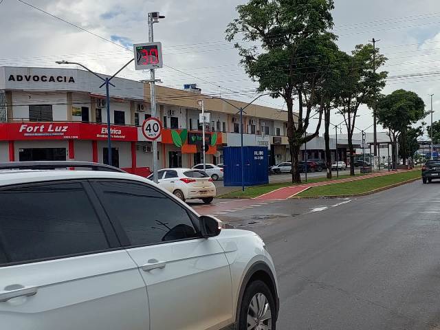 Radares registram mais de 1,8 mil infrações nos primeiros dias de fiscalização eletrônica em Vilhena