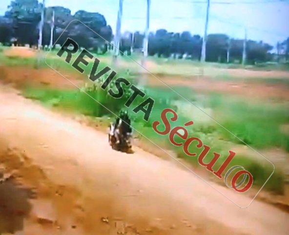 Câmera flagrou fuga de casal que baleou dois jovens em Vilhena