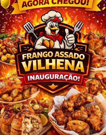 Frango Assado Vilhena será inaugurado no dia 1º de março com cardápio especial e combos promocionais