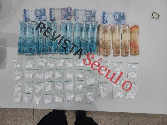Traficante é prso com várias porções de drogas em Vilhena