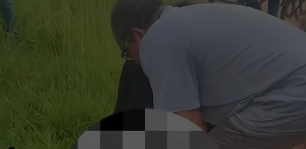 Mãe de adolescente baleado em Vilhena pede ajuda para identificar homem que aparece orando pelo filho em vídeo do dia do ataque