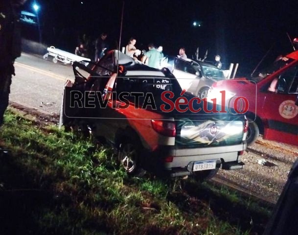 Motorista de picape morre após grave acidente na BR-435 em Colorado do Oeste