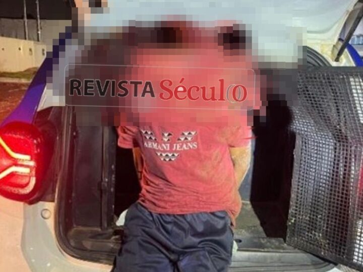 Suspeito de invadir casas e furtar objetos é preso pela Polícia Militar no centro de Vilhena