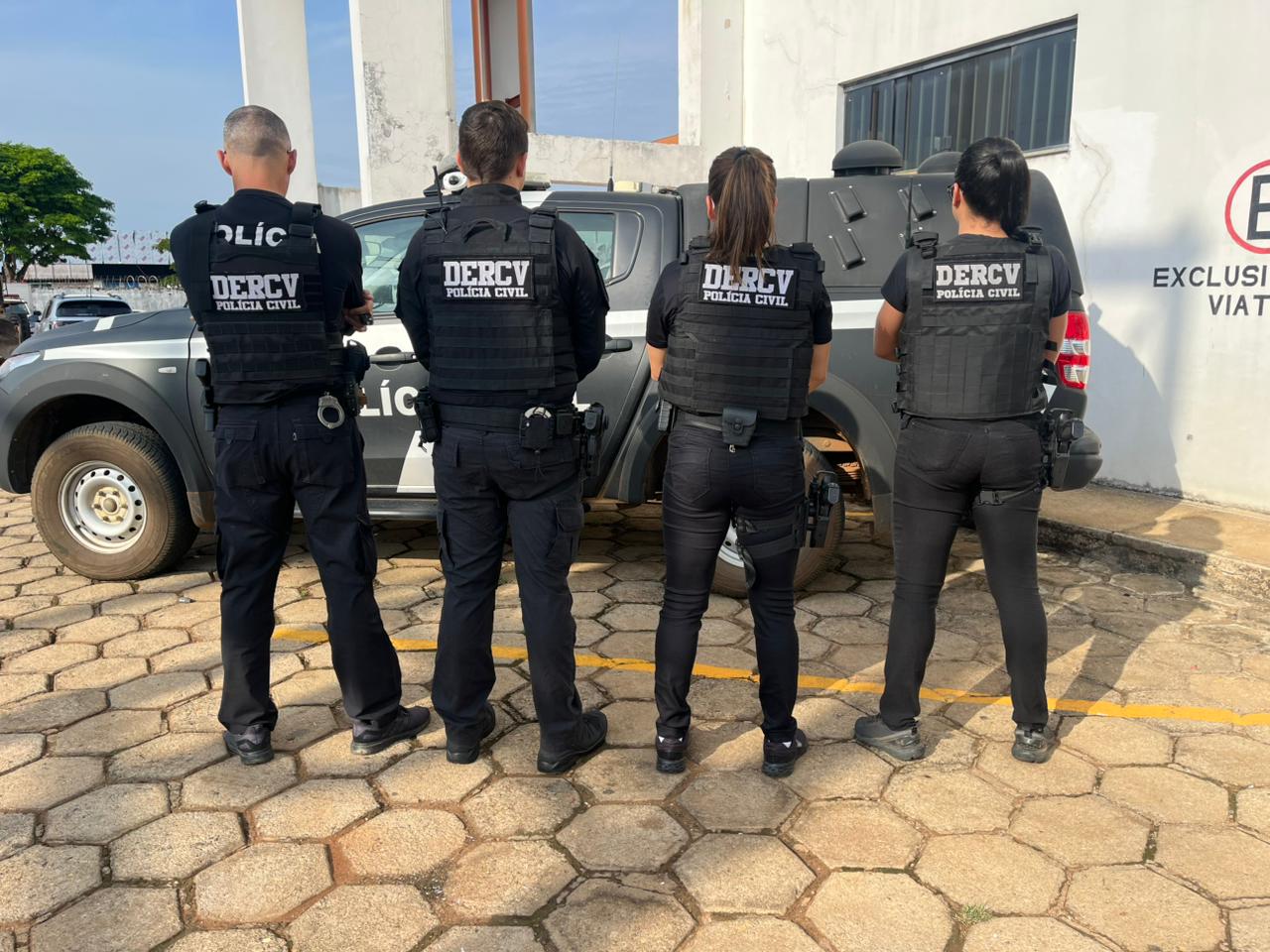 Polícia cumpre mandados de prisão preventiva por pratica de homicídio em Vilhena