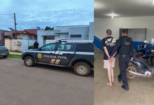 PC prende suspeitos de roubo e cumpre mandados em Vilhena/RO