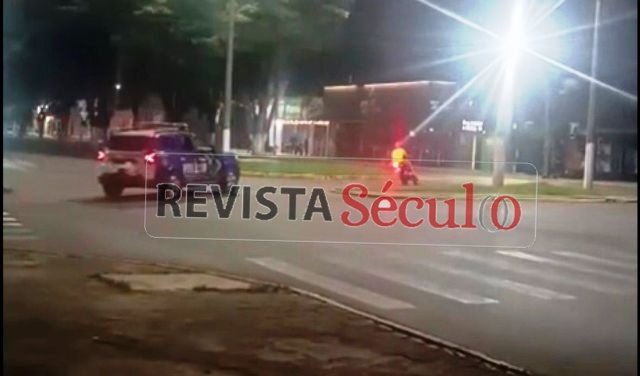 Motociclista tenta fugir da Polícia Militar, sofre queda durante perseguição e acaba preso em flagrante em Vilhena