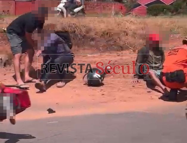 Colisão é registrada na BR-174 nesta terça-feira e vítimas ficam feridas