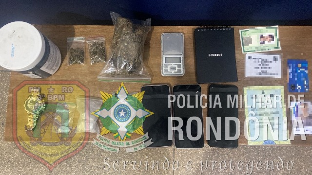 Ação policial resulta no fechamento de boca de fumo em Vilhena