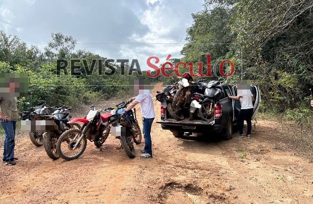 Polícia recupera oito motos furtadas e prende três suspeitos em Vilhena (RO)