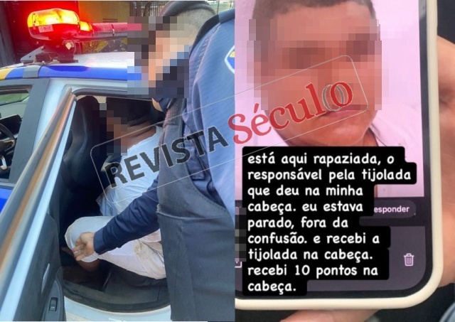 Homem que matou um no domingo, derrubou outro na quarta-feira e deu tijolada em mais um hoje em Vilhena