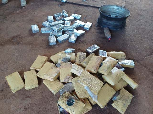 PRF em Vilhena apreende cerca de 200 kg de entorpecentes