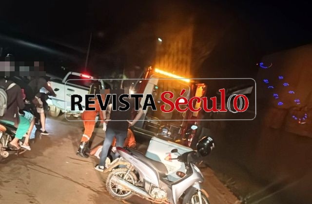 Motociclista fica ferido em acidente de trânsito no residencial Florença, em Vilhena
