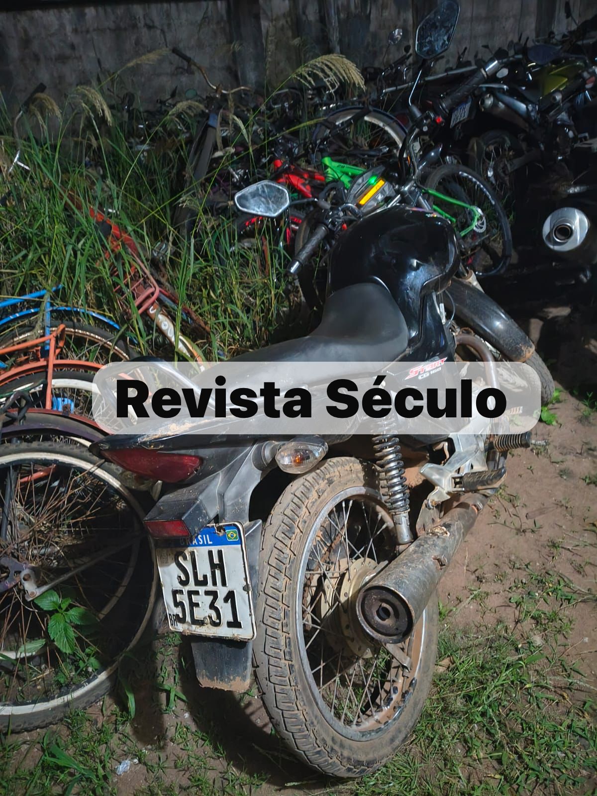 Moto furtada em Vilhena é recuperada pela PM em Costa Marques antes de ser levada para Bolívia
