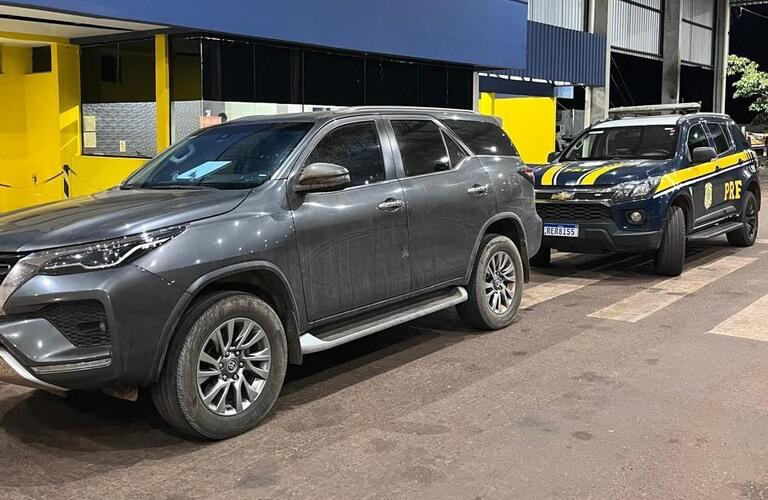 PIMENTA BUENO – PRF em Rondônia recupera caminhonete com registro de roubo e furto em Minas Gerais