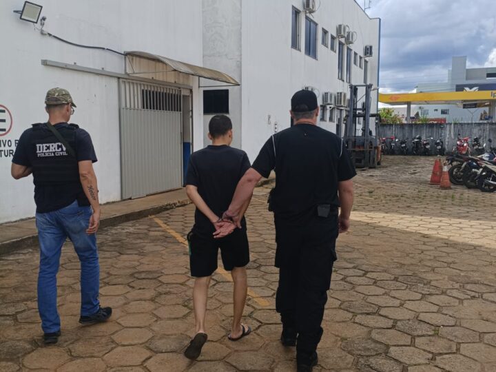 Polícia Civil cumpre mandado de prisão contra investigado por crimes sexuais em Vilhena