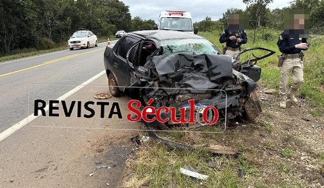 Trágico acidente na BR-364 deixa uma vítima fatal e três feridos entre Vilhena e Chupinguaia