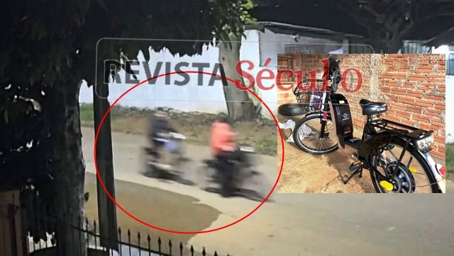 Mais uma bicicleta elétrica é levada por dupla de ladrões que aterroriza Vilhena