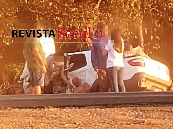 VILHENA – Grave acidente é registrado na BR-364 entre carreta e picape