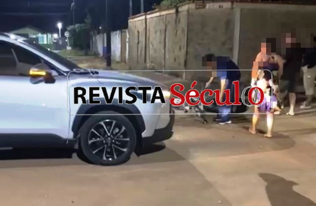 VILHENA – Motociclista fica ferido após colisão com Corolla Cross em cruzamento do bairro COHAB