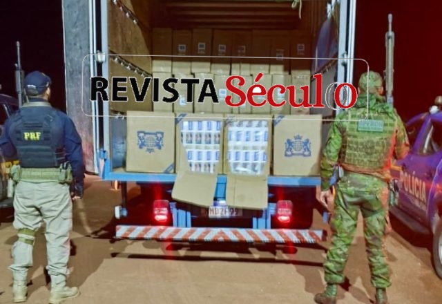PORTO VELHO – Operação integrada apreende cerca de 99,5 mil maços de cigarros contrabandeados