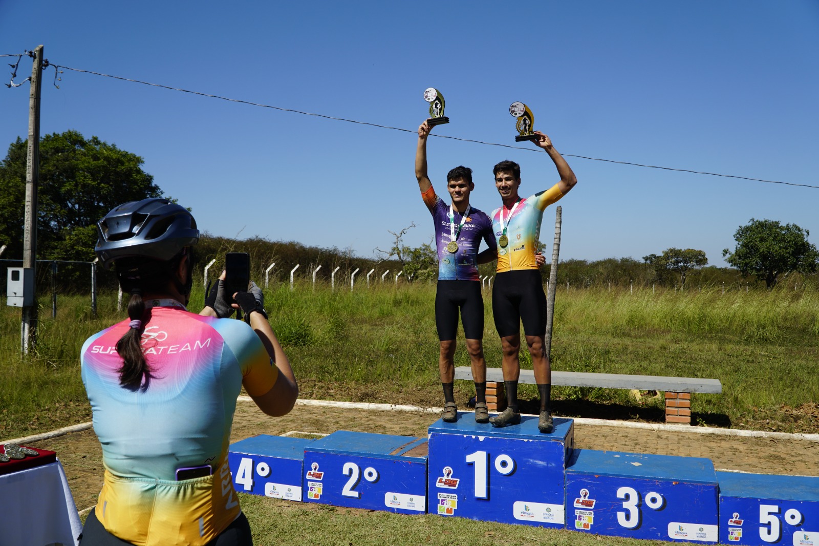 1ª Etapa do Circuito Vilhenense de MTB foi marcada por disputas acirradas