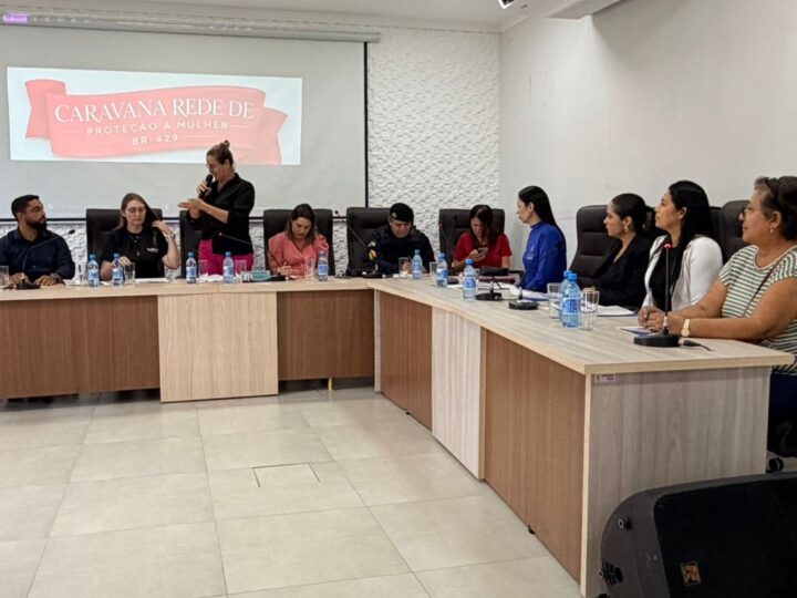 Gislaine Lebrinha realiza 2ª edição da Caravana Rede de Proteção à Mulher BR-429 em Seringueiras