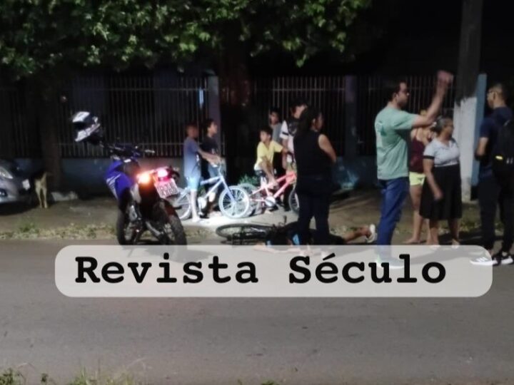 VILHENA: Garoto cai de bicicleta e é socorrido pelo Corpo de Bombeiros