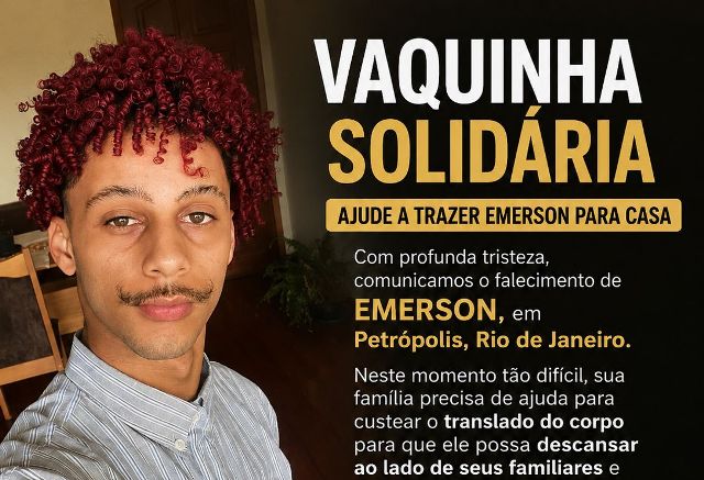 PRESIDENTE MÉDICI – Jovem rondoniense morre no Rio e Janeiro e família pede ajuda para translado à Rondônia