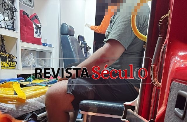 VILHENA – Motos colidem no final da avenida 34 e envolvidos sofrem escoriações