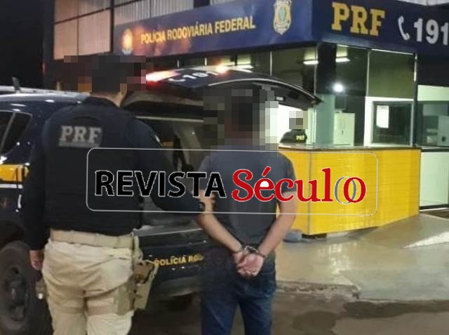 VILHENA – PRF prende foragido da Justiça por estupro de vulnerável durante abordagem na BR-364