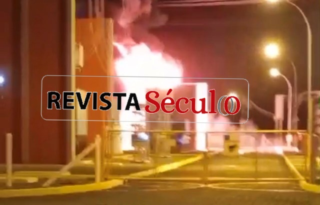 VILHENA – Explosão de transformador em substação da BR-364 mobiliza bombeiros