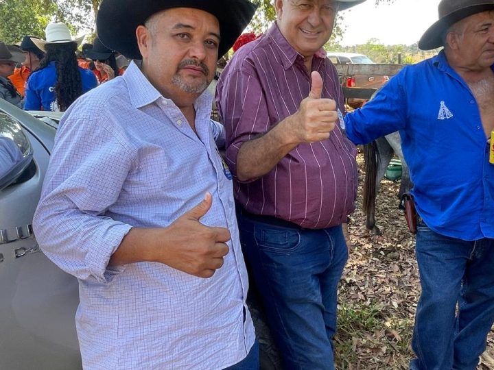 Em Rondominas, Carlos Magno prestigia cavalgada e fortalece laços com a população local