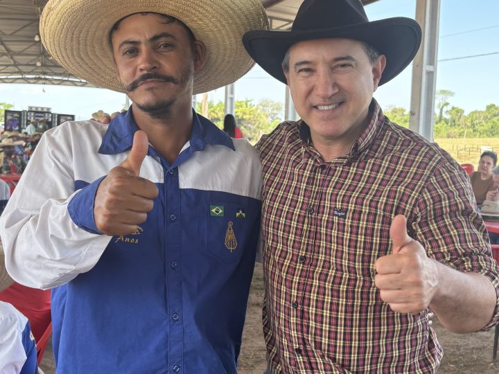 Natan Donadon participa de cavalgada beneficente em Colorado do Oeste e destaca apoio às ações da APAE.