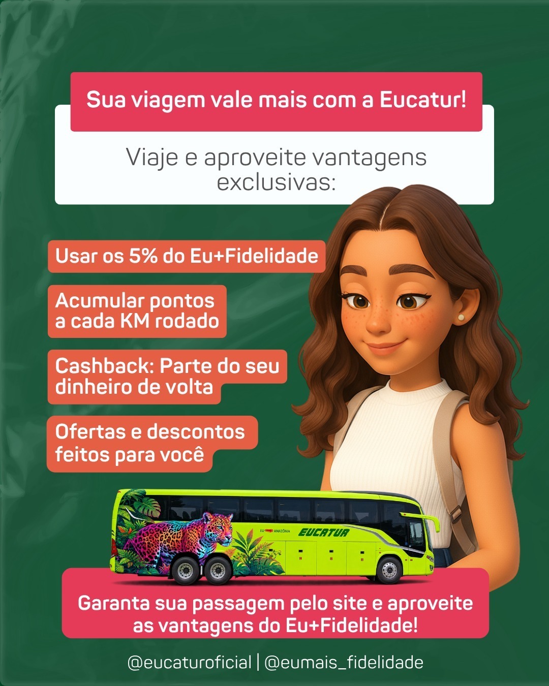Viaje com Eucatur!