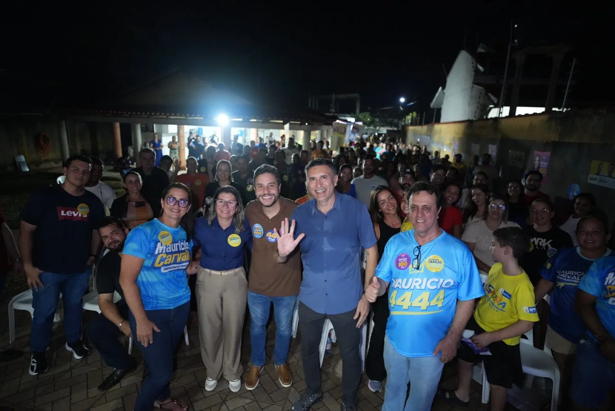 ELEIÇÕES 2026 – Em Pimenta Bueno, Maurício Carvalho reúne apoiadores e destaca força do interior de Rondônia