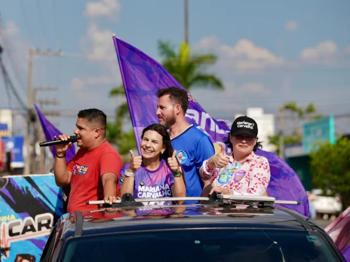 ELEIÇÕES 2026 – Nas ruas de Vilhena, Mariana Carvalho leva o trabalho já feito para perto do eleitor