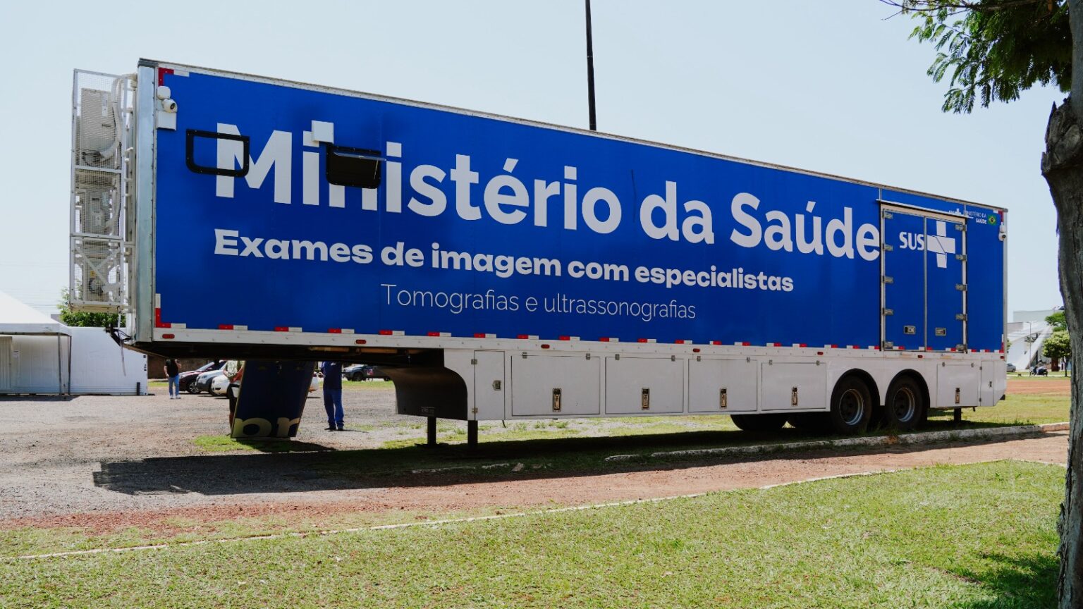 Carreta de tomografia e ultrassom chega a Vilhena para ampliar oferta de exames de imagem