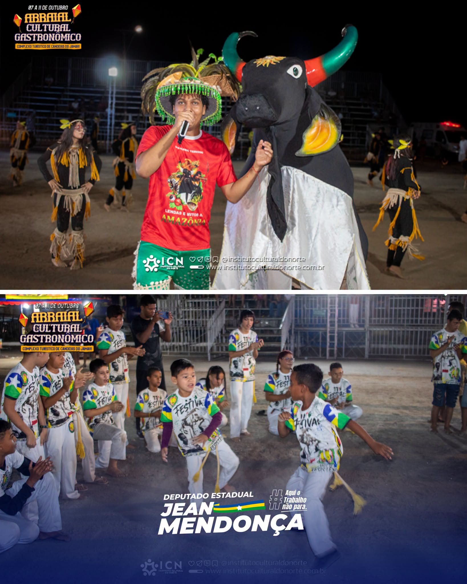 Deputado Jean Mendonça Destaca Sucesso do Arraial Cultural Gastronômico 2026 em Candeias do Jamari