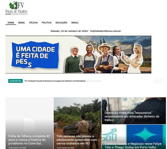 Folha de Vilhena completa 42 anos e marca a história do jornalismo no Cone Sul de Rondônia